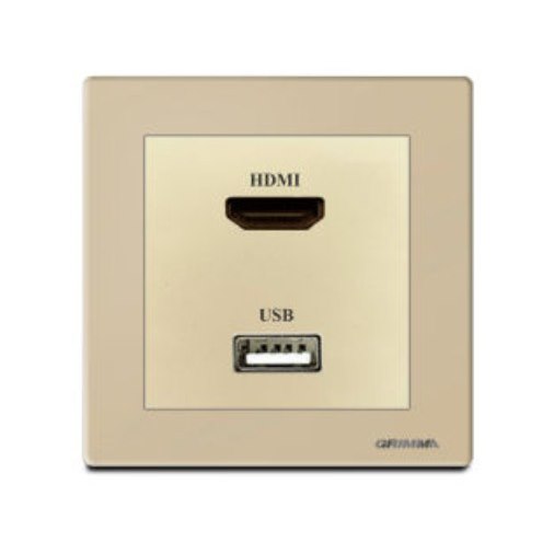 Bộ ổ cắm HDMI và USB GRIMMA G60GHDMI