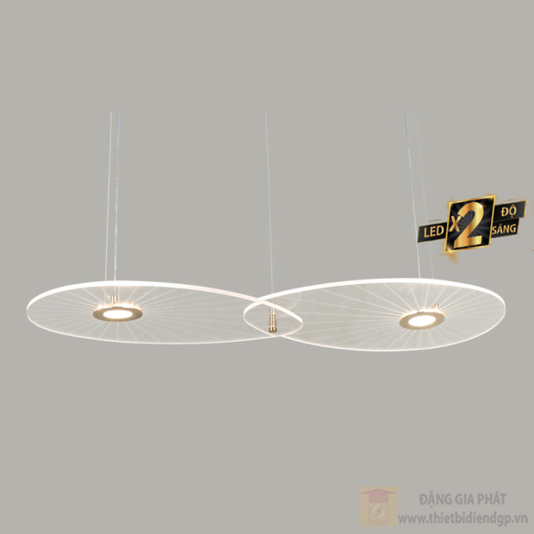 Đèn treo trang trí Slister Ø880*300*H1000mm - LED 16W - 3 CĐ