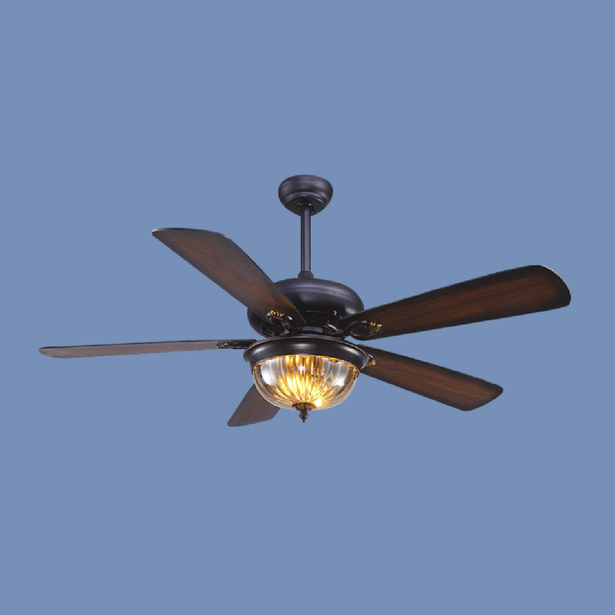 Quạt trần đèn 5 cánh gỗ Klasse 52KSP 508