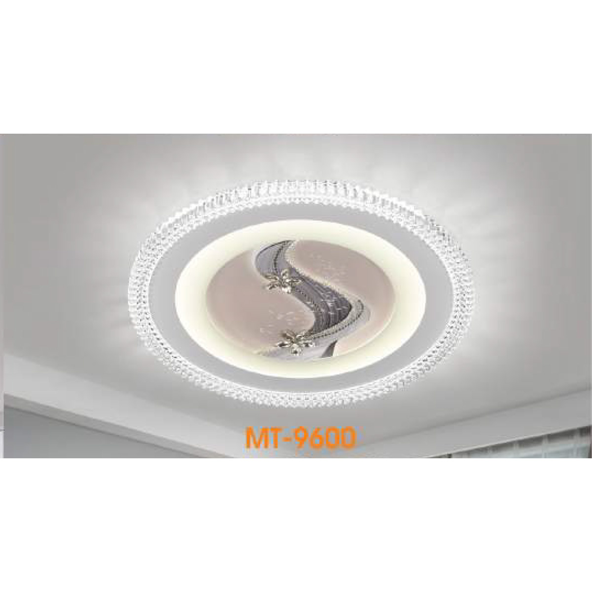 Đèn mâm ốp trần trang trí Verona Ø500*H100 - ánh sáng 3 màu