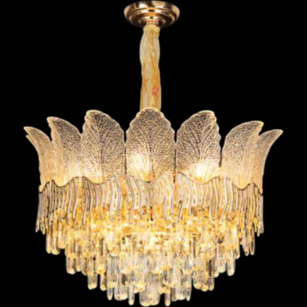 Đèn chùm pha lê K9 EUROTO Ø600*H400+500 - E14