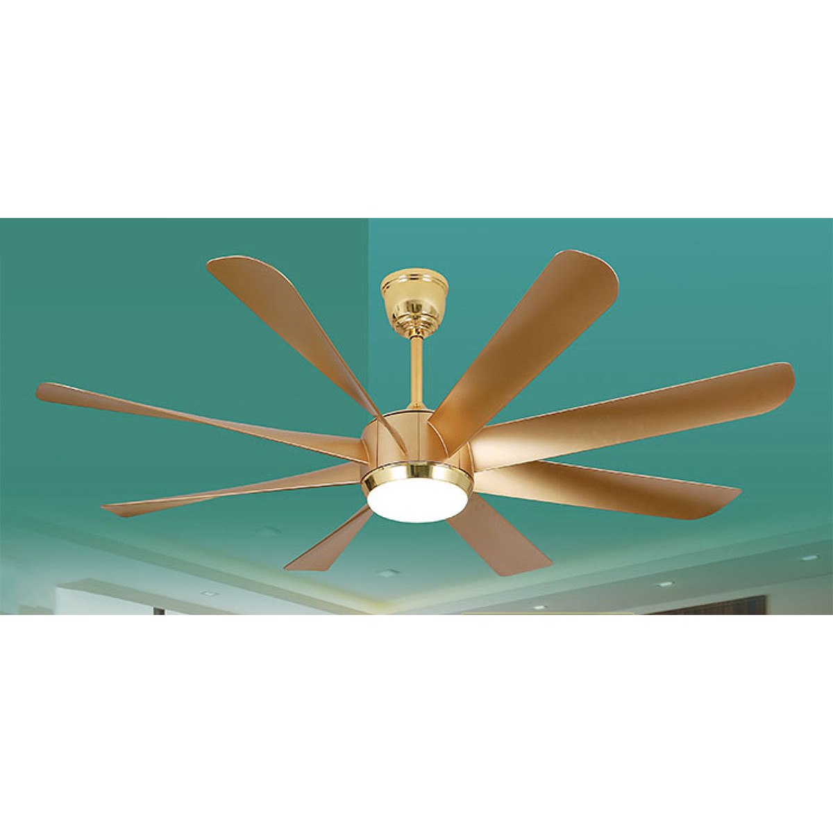Quạt trần đèn Sano 8 cánh Q 10194/60 in