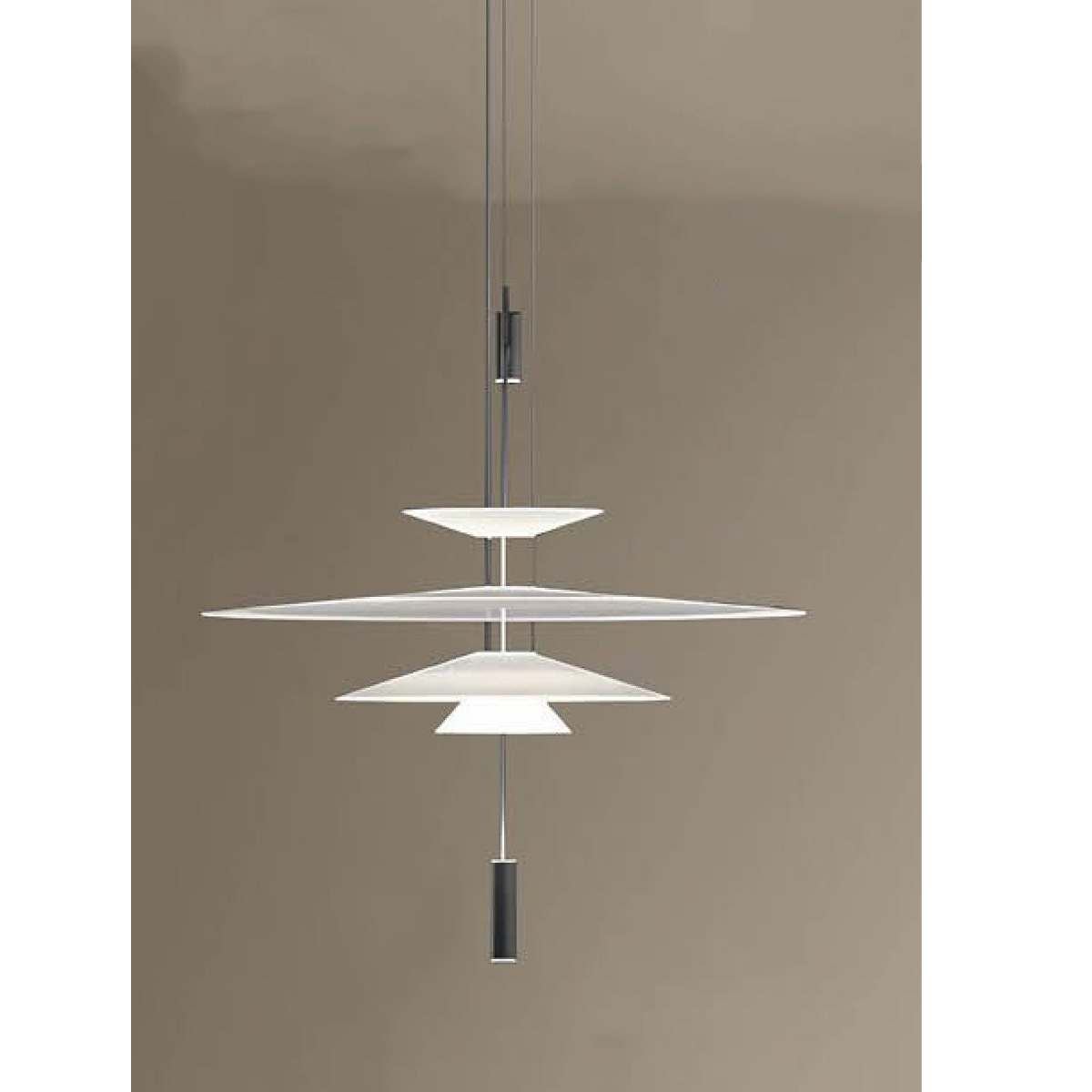 Đèn thả trang trí Ø360+680+360+215*H470 - LED 3 CĐ
