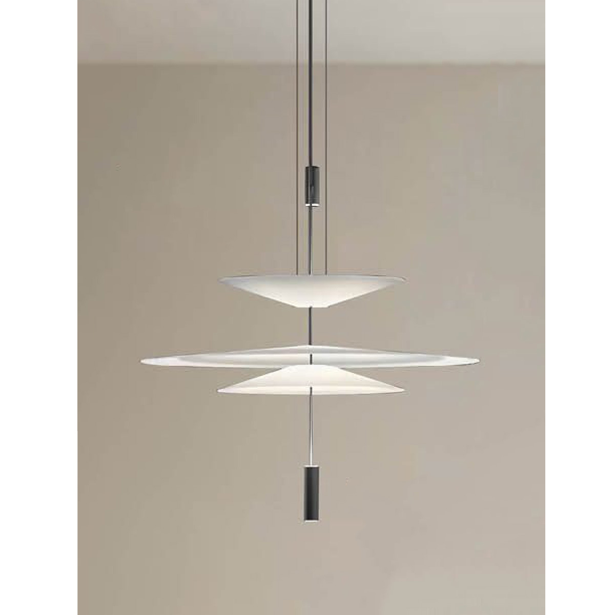 Đèn thả trang trí Ø360+680+360*H740 - LED 3 CĐ