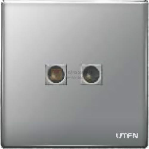Bộ ổ cắm TV đôi
