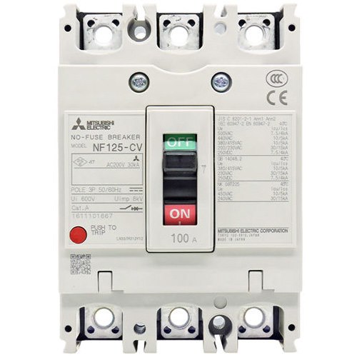 MCCB 3P Mitsubishi NF125-CV 10kA