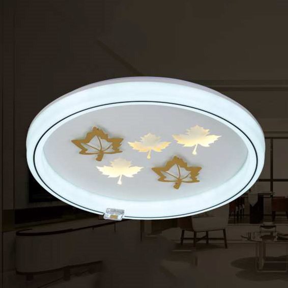 Đèn mâm ốp trần mica Veronia MT-2211 Ø500*H150