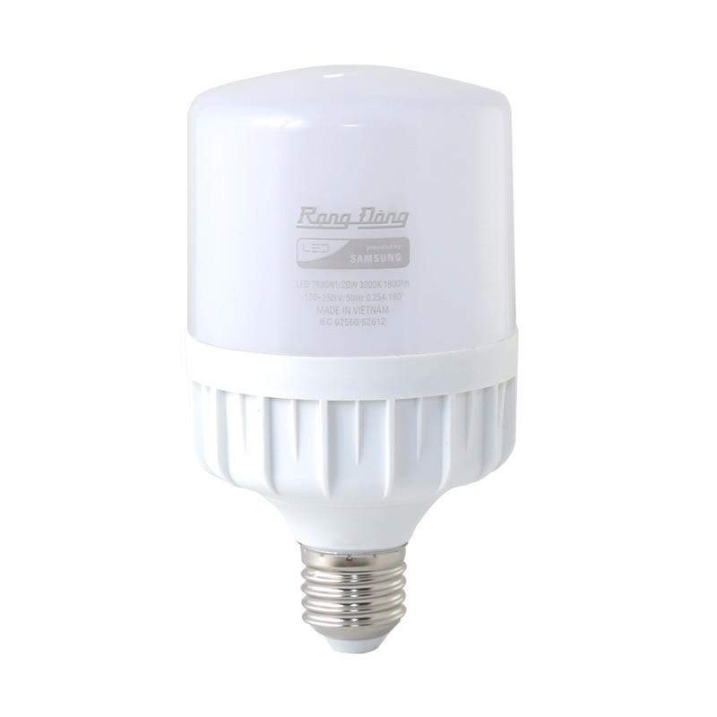 Bóng đèn Led bulb trụ nhựa Rạng Đông