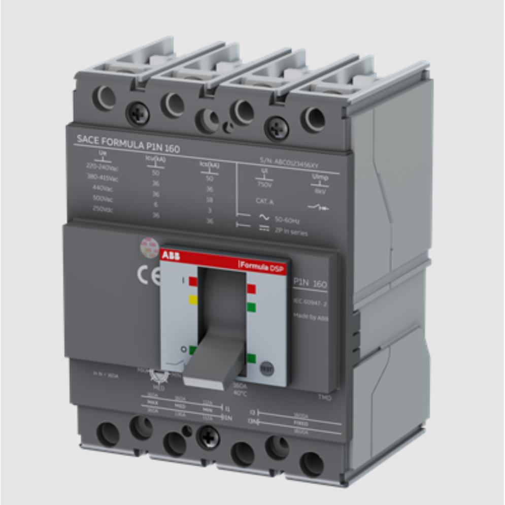 MCCB ABB 4P Formula DSP 36kA
