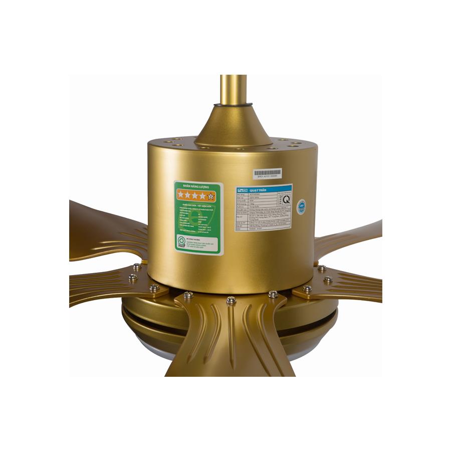 Quạt trần đèn 5 cánh AC Electric ACF03D665-G Ø167,6cm