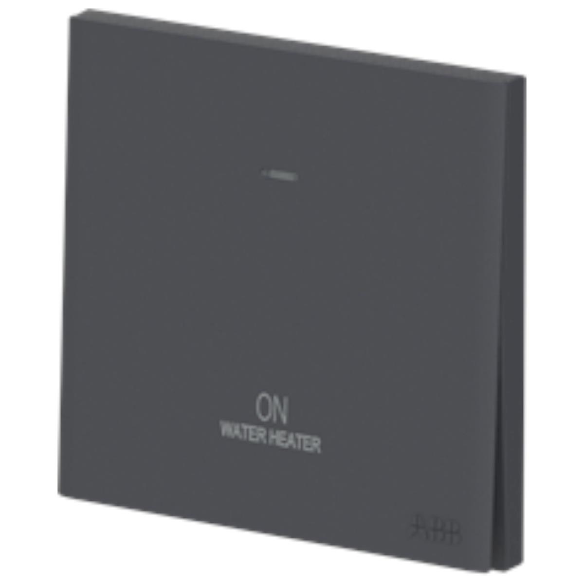 Công tắc máy nước nóng ABB Framia BC171WH 2 cực 20AX, có đèn LED, marked "Water Heater"