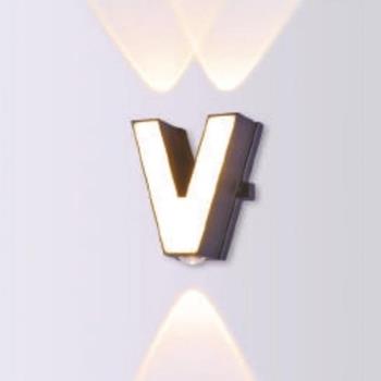 Đèn vách Led trang trí Hufa chữ cái Alpha (Chữ S--> Chữ Z)