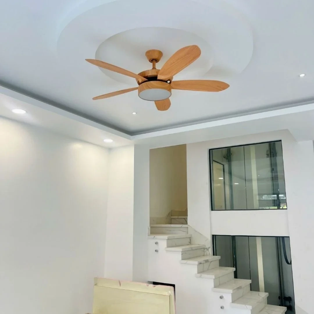 Quạt trần đèn 5 cánh 355 DECOR QT33N Ø142,2cm