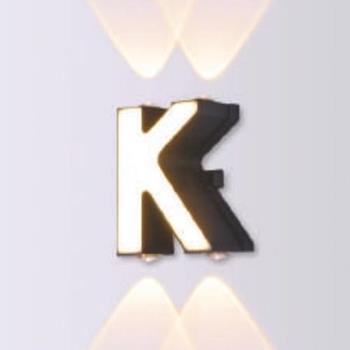 Đèn vách Led trang trí Hufa chữ cái Alpha (Chữ G--> Chữ L)