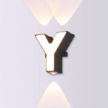 Đèn vách Led trang trí Hufa chữ cái Alpha (Chữ S--> Chữ Z)