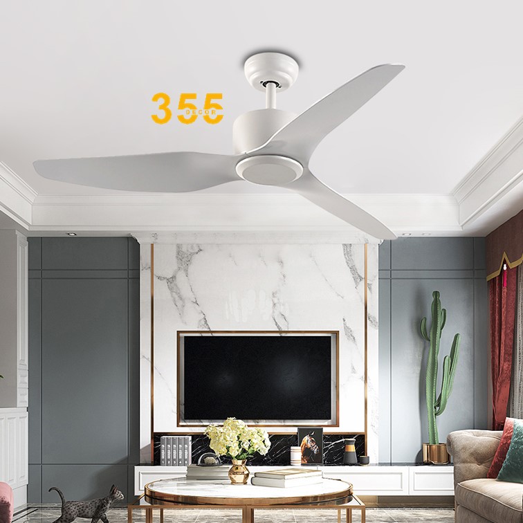Quạt trần 3 cánh 355 Decor QT52109 Ø127cm