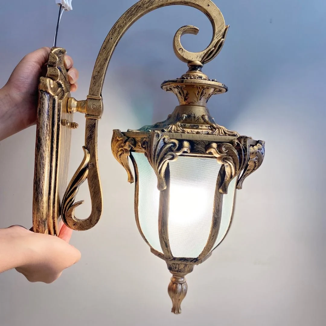 Đèn vách ngoài trời L175*W180*H410, E27*1