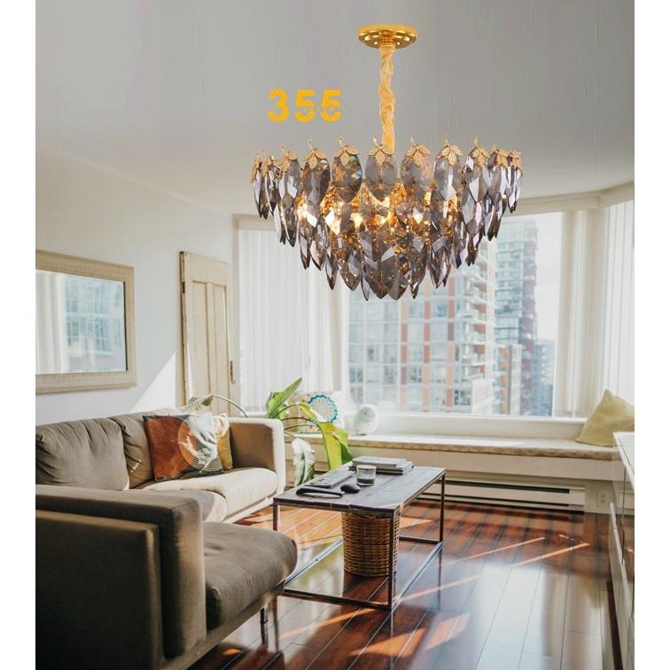 Đèn thả Pha Lê Thân Xi Cao Cấp Ø600*H450 - E14*11