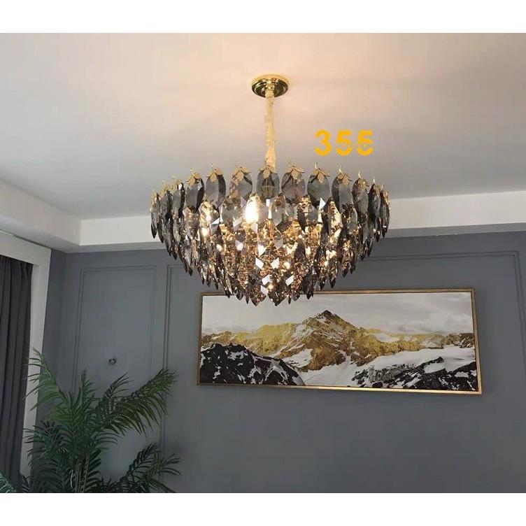 Đèn thả Pha Lê Thân Xi Cao Cấp Ø600*H450 - E14*11