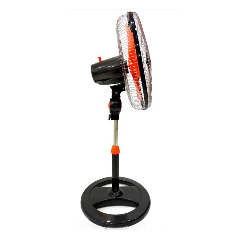 Quạt lửng Nanoco NLF1622 màu đen cam - 7 cánh