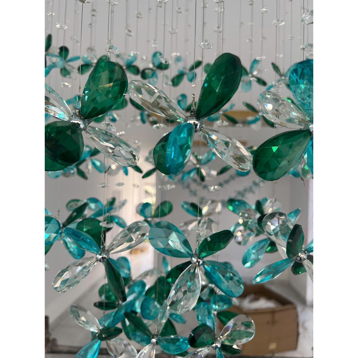 Đèn mâm ốp trần pha lê 355 DECOR THD025L1600