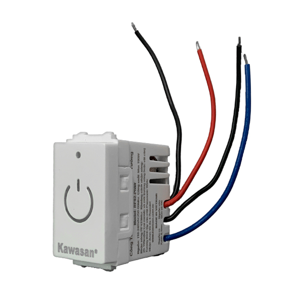 Hạt điều khiển từ xa âm tường Kawasan RF02PNW