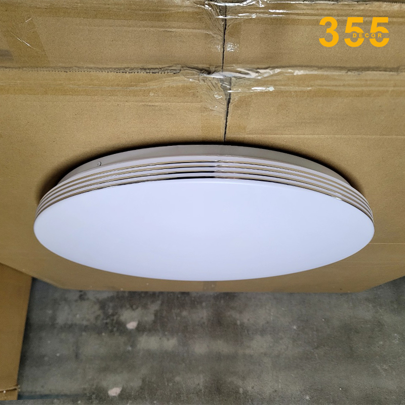 Đèn ốp trần 355 DECOR OT105 Ø500 LED 3 CĐ