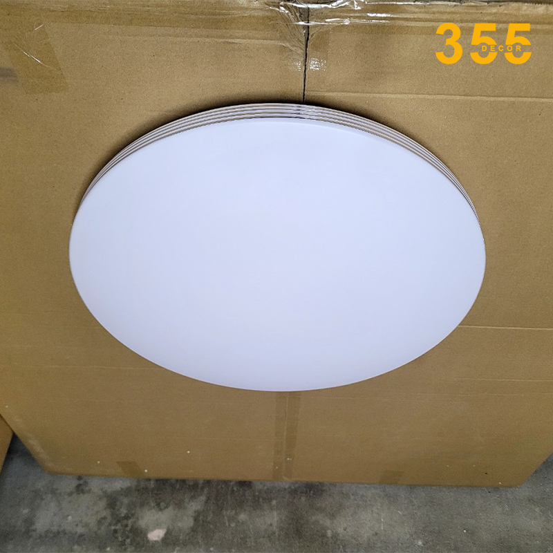Đèn ốp trần 355 DECOR OT105 Ø500 LED 3 CĐ