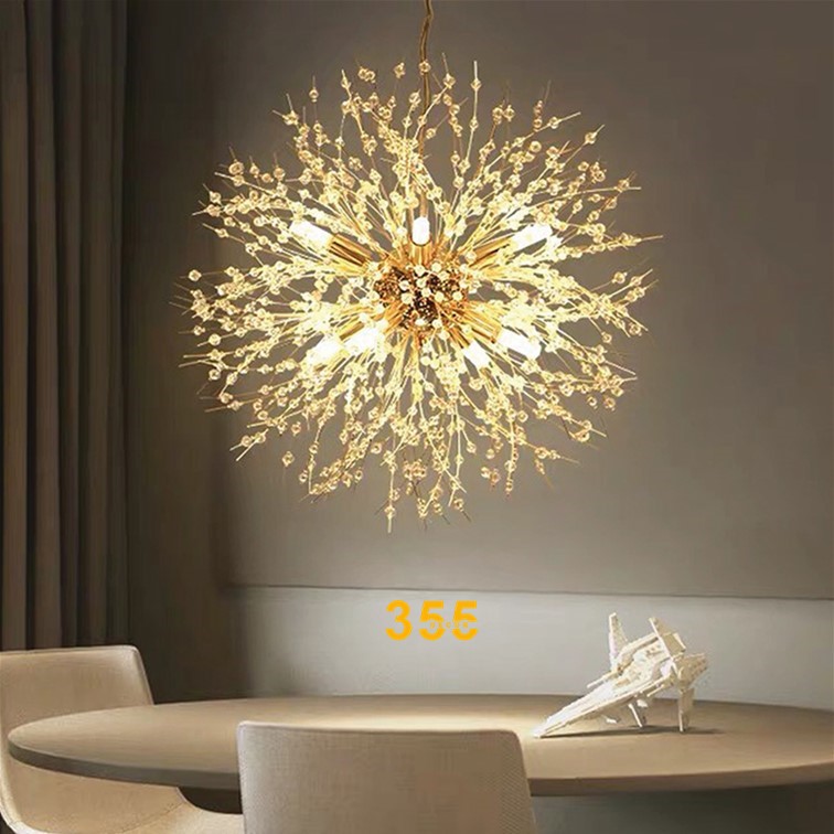 Đèn treo pha lê bóng G9*9 - Ø450