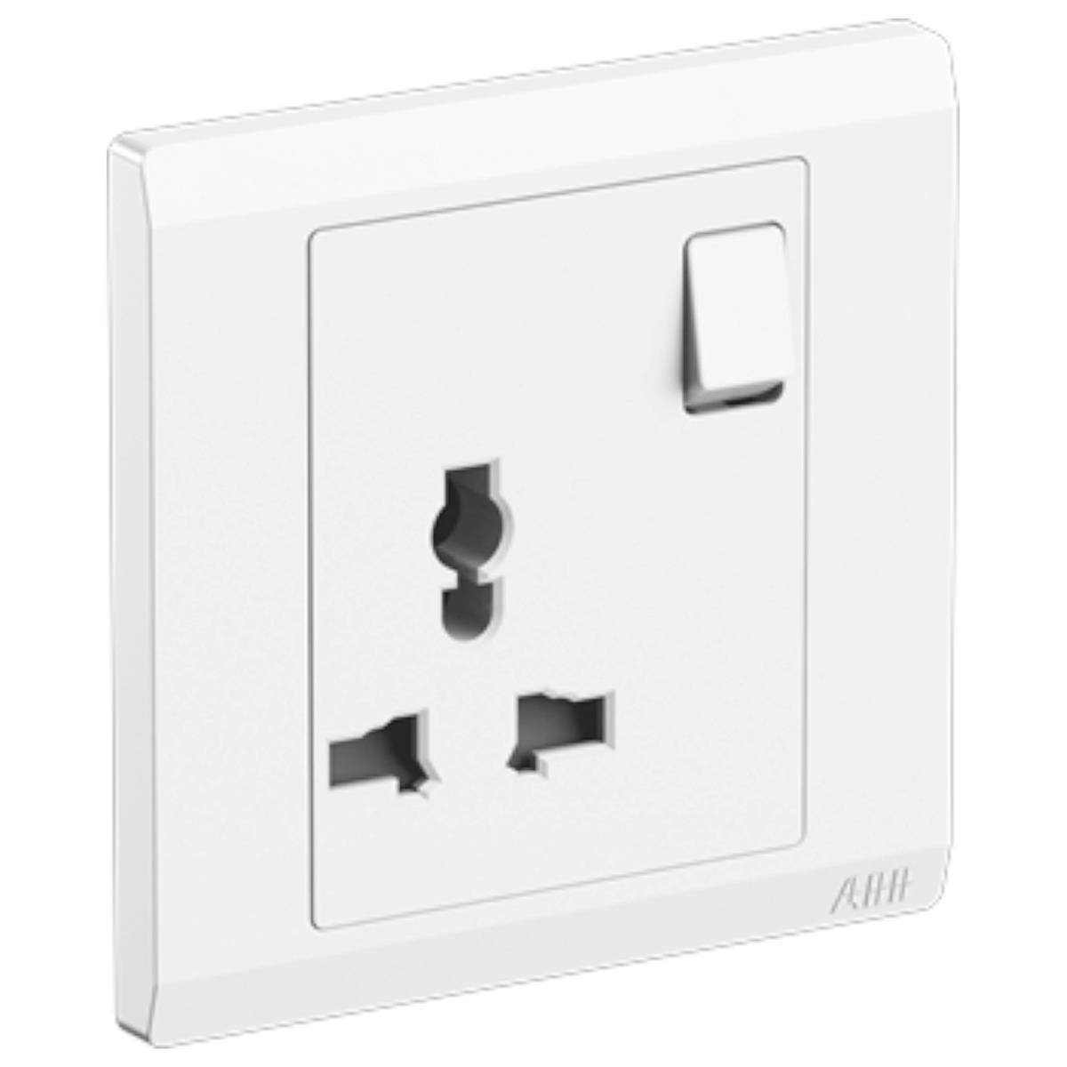 Bộ ổ cắm đa năng ABB Inora BL294 13A kèm công tắc