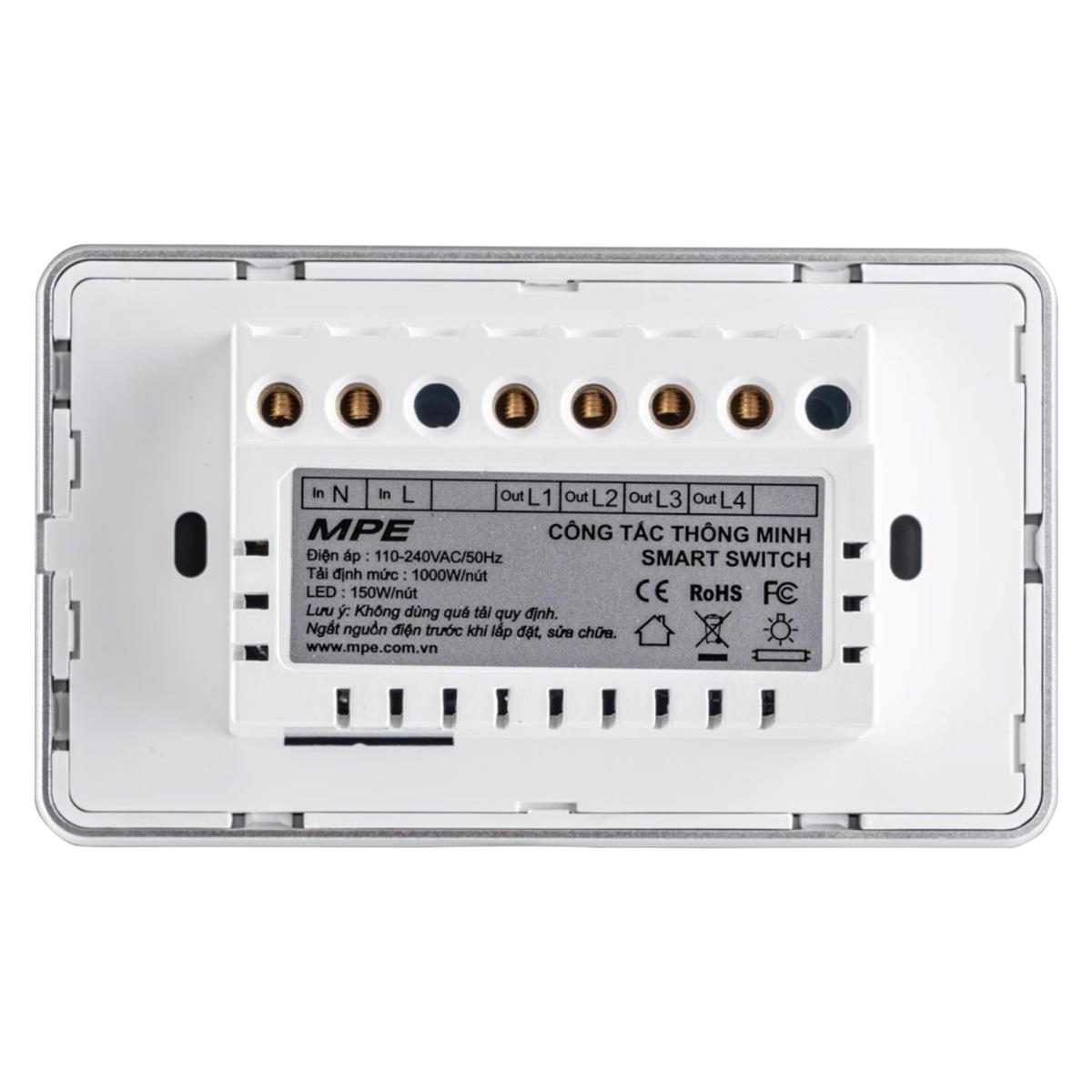 Công tắc thông minh MPE điều khiển Wifi