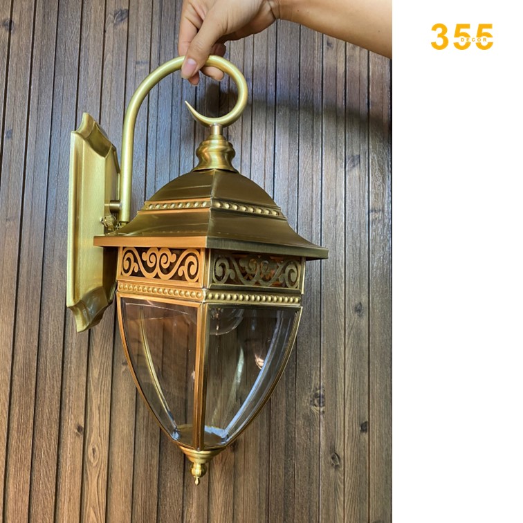 Đèn vách đồng W250*H460 - E27*1
