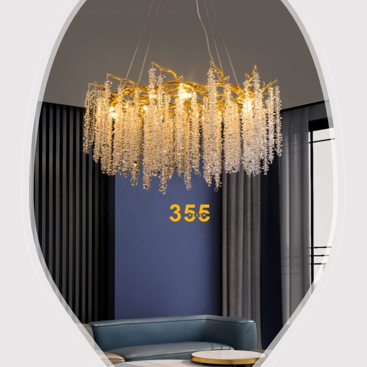 Đèn thả Pha Lê 355 DECOR TPL912