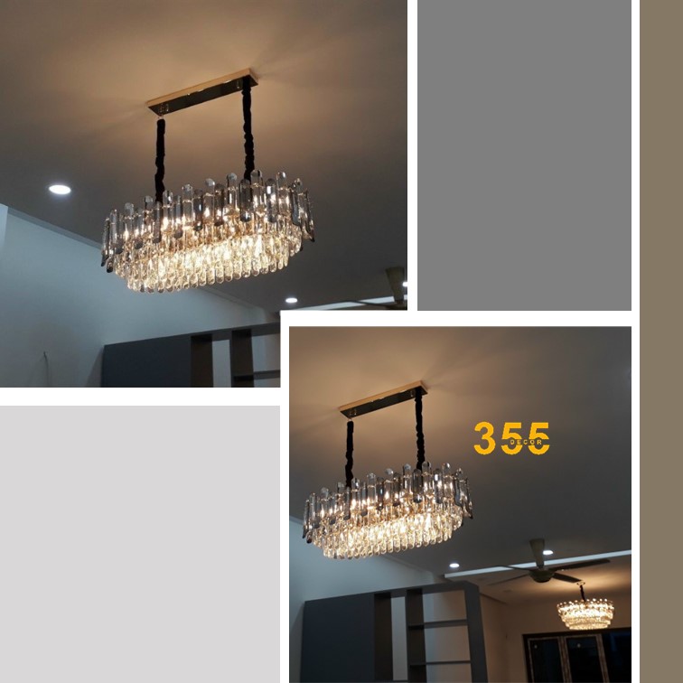 Đèn thả pha lê TPL88207N800