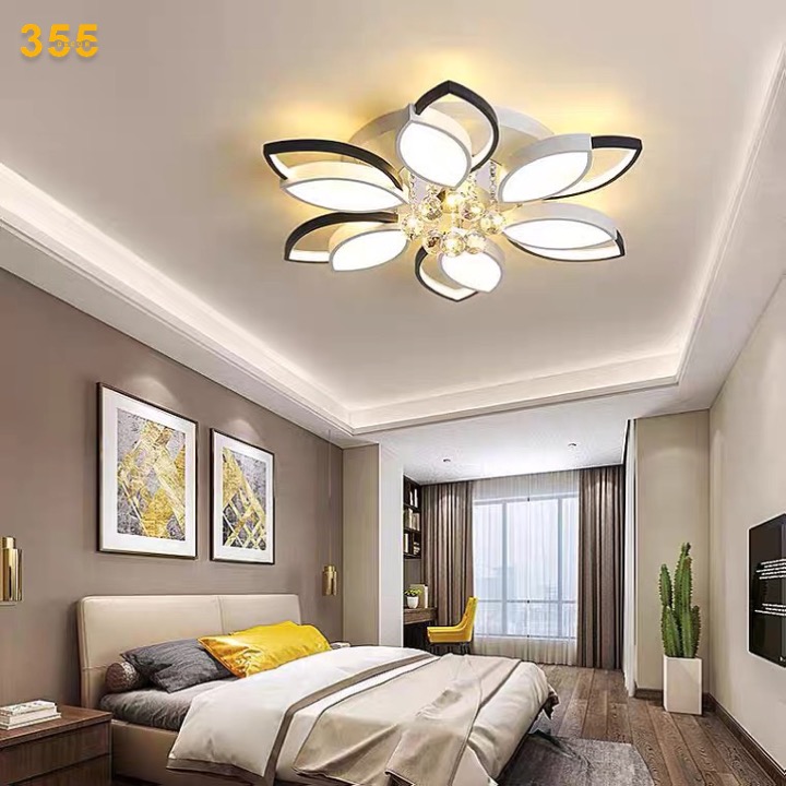 Đèn ốp trần Ø680, Led 3 CĐ, có remote