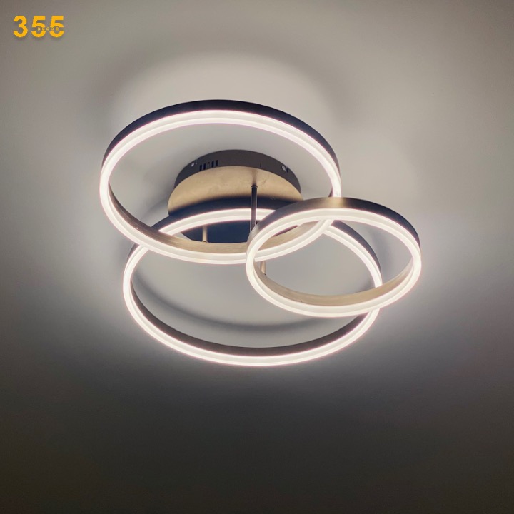 Đèn ốp trần mica OT1099-3 NÂU