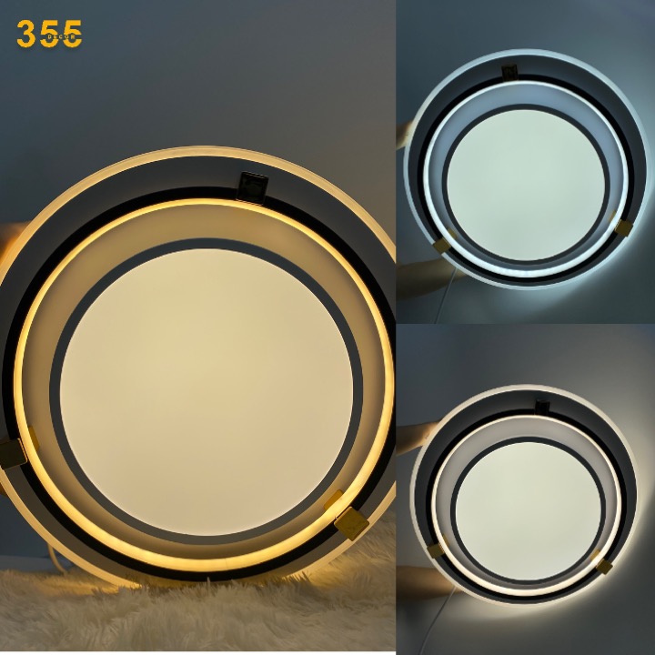 Đèn ốp trần 355 DECOR OT181 LED 3 CĐ