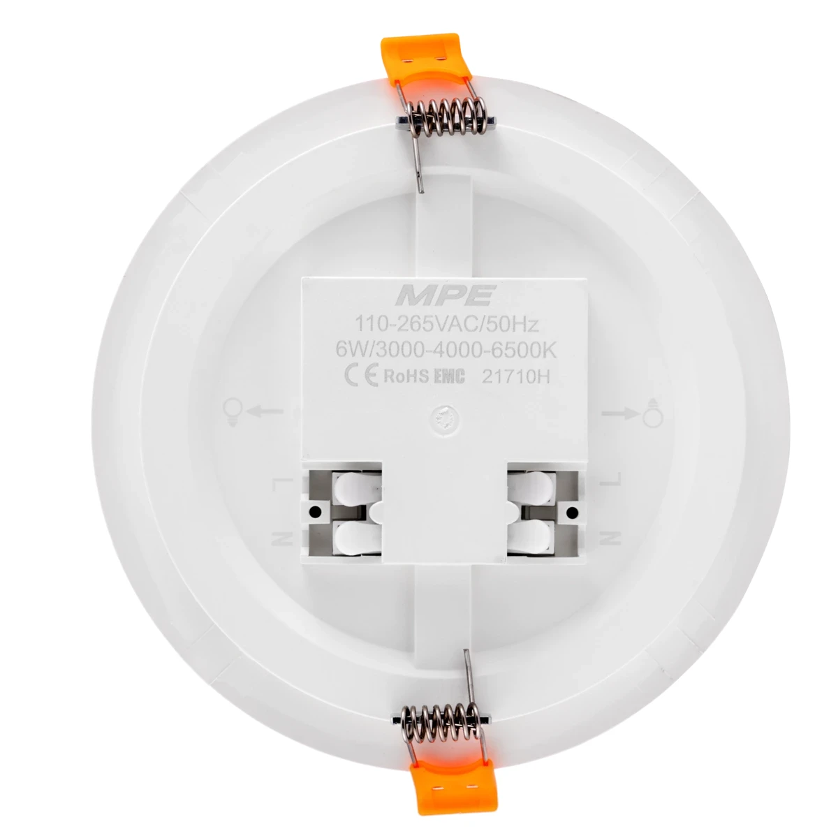 Đèn âm trần Panel Mini MPE RPE-6/3C 6W 3 màu ánh sáng