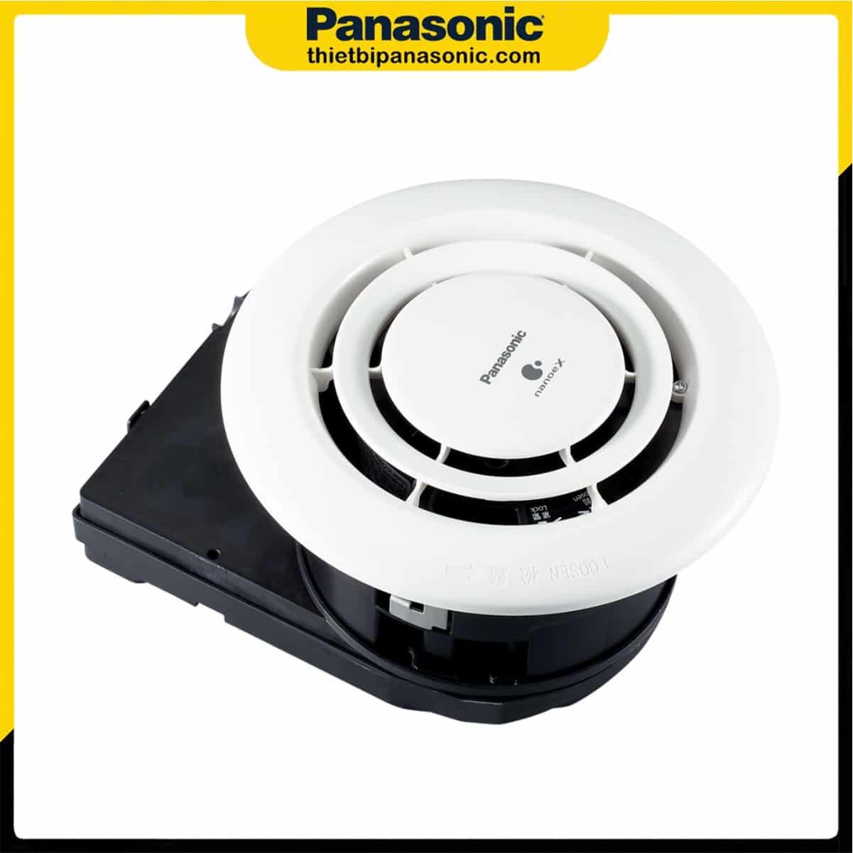 Quạt hút Panasonic phát lon - khử mùi nhanh FV-15CSD1
