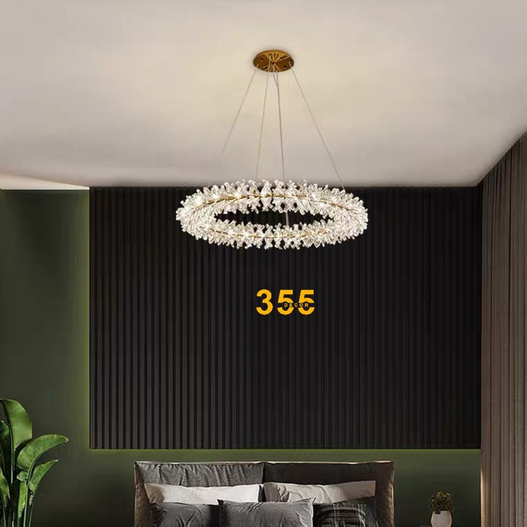 Đèn thả pha lê 355 decor TPL10T600