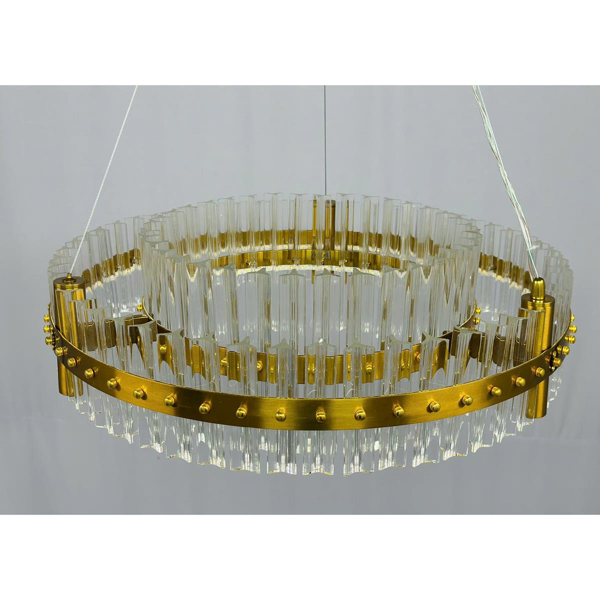 Đèn thả pha lê 355 Decor TPL8609T2 Ø600*H200