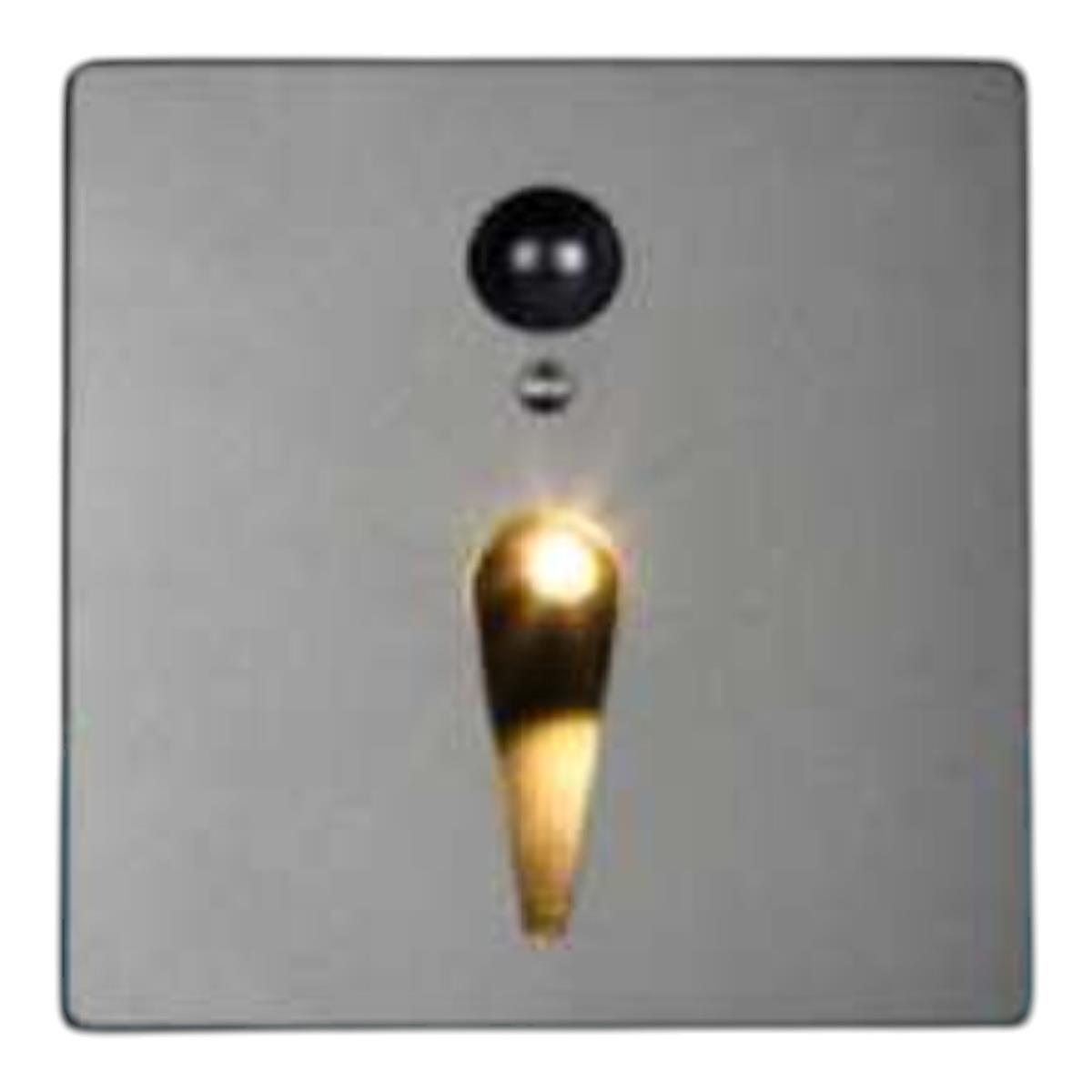 Đèn âm cầu thang vuông cảm biến chuyển động HUFA Ø86*H30-3W, khoét lỗ Ø80 - 3000K