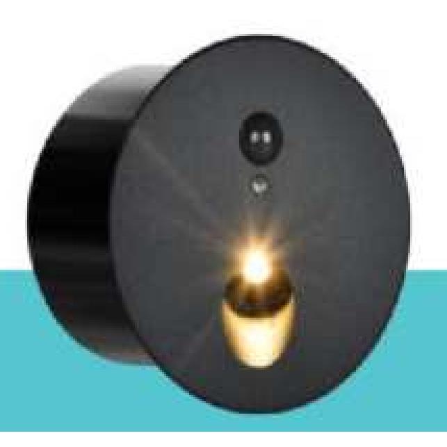 Đèn âm cầu thang tròn cảm biến chuyển động HUFA Ø70*H50-3W, khoét lỗ Ø62 - 3000K