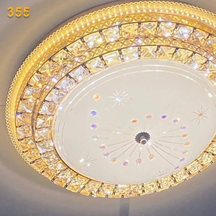 Đèn ốp trần pha lê OPLH603