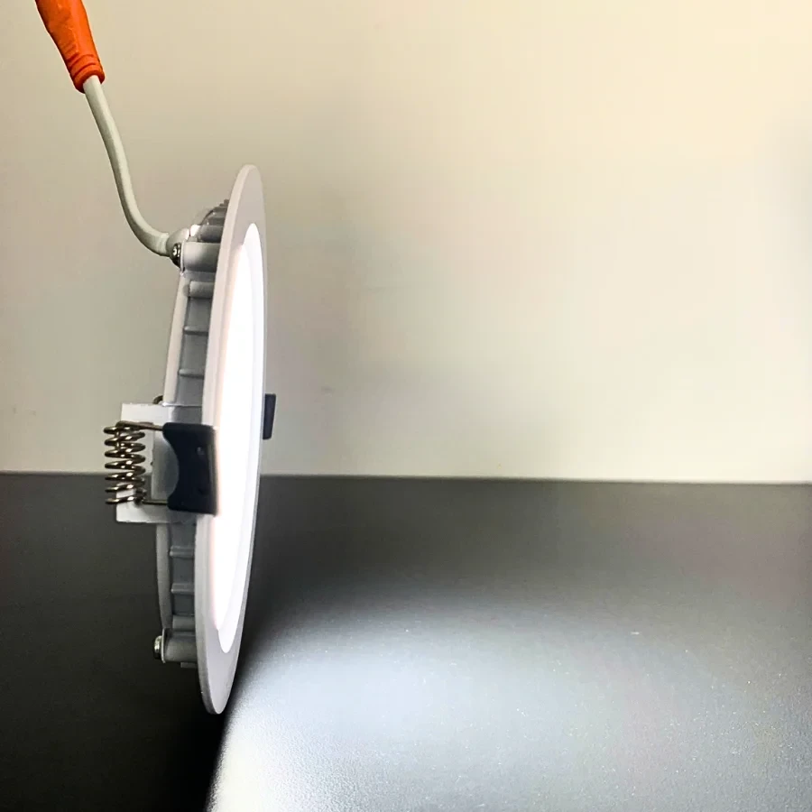 Đèn Led downlight âm trần tròn giật cấp 3 chế độ màu Kawaled