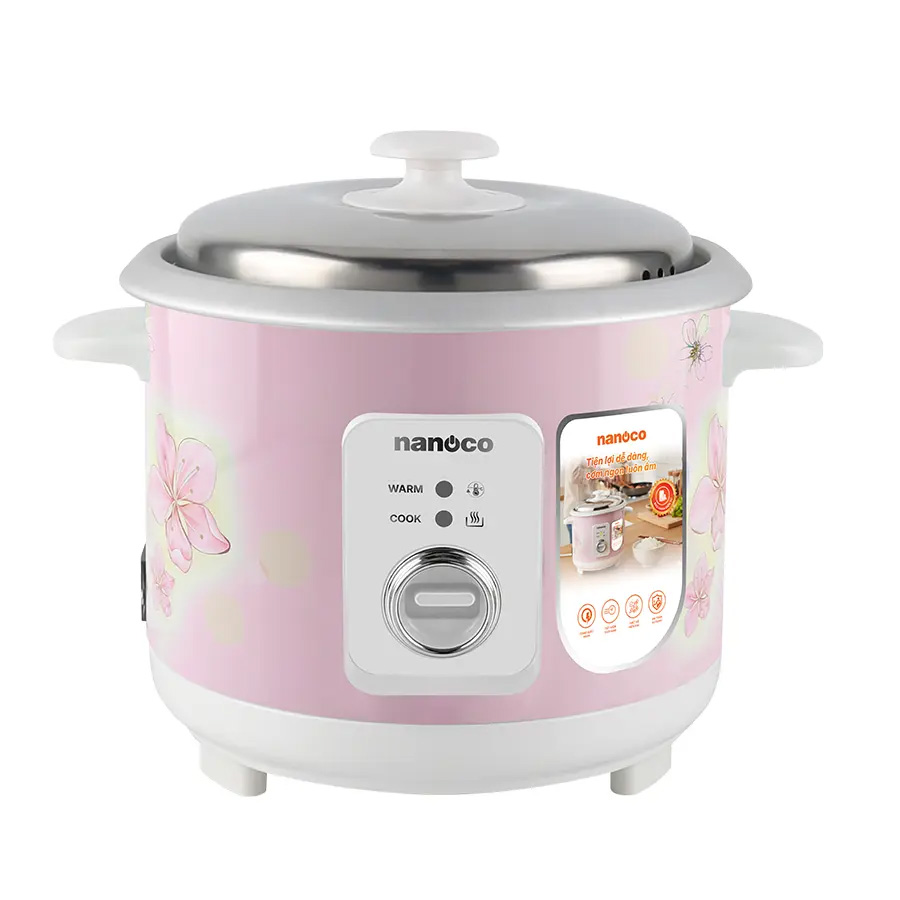 Nồi cơm điện nắp rời Nanoco NRCO1862 1.8L