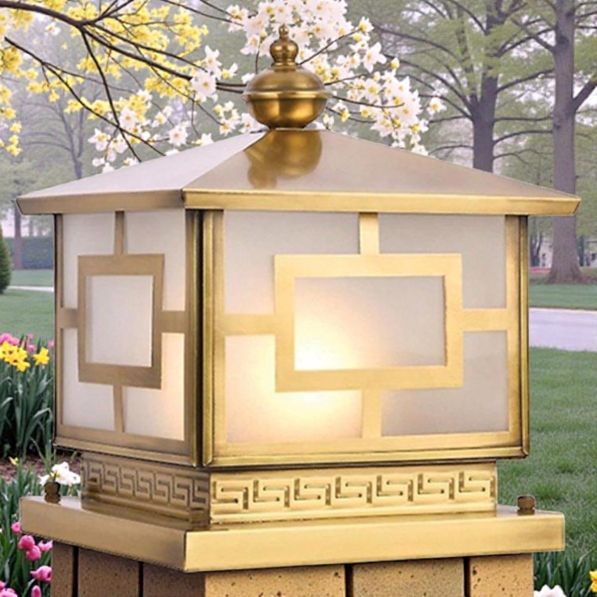 Đèn trụ cổng E27*1 - W300