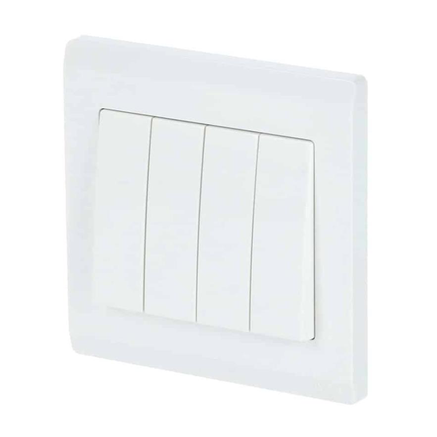 Bộ công tắc bốn ABB Inora BL104 1 chiều 10AX