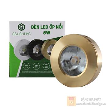 Đèn ốp trần đồng xu GSLIGHTING GSOB5-ON 5W 3000K