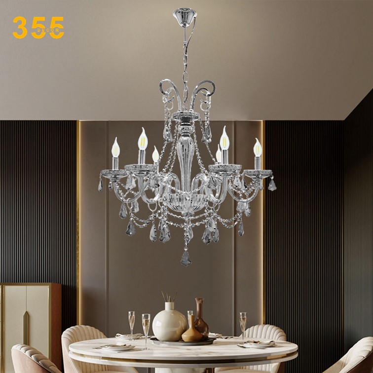 Đèn Chùm Ø650*H600, E14*6